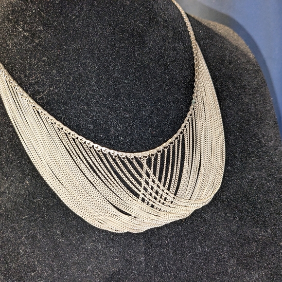 Delicate Chain Necklace In Silver - Picture 2 of 3